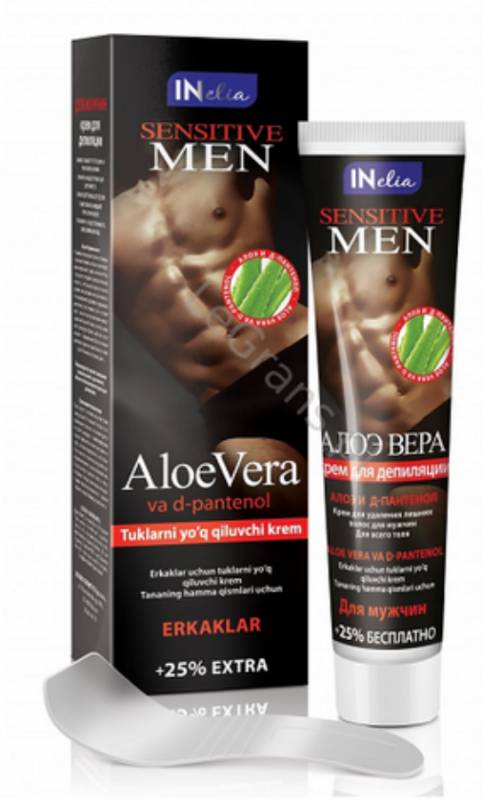 INelia Sensitive Men крем-депилатоар 