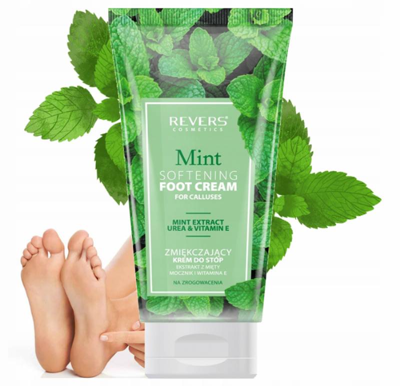 Oмекотяващ крем за крака екстракт от мента