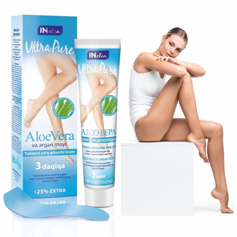INelia Ultra Pure крем за обезкосмяване